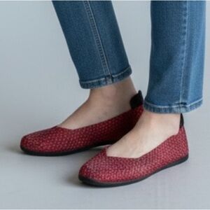 Bernie Mev Catwalk Woven Slip-On Ballet Flats